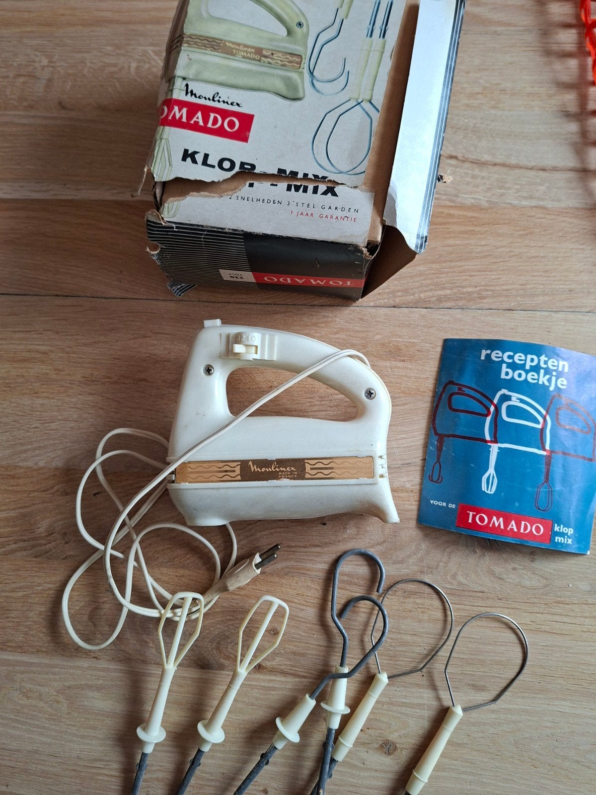 Vintage Tomado Moulinex mixer, Ophalen of Verzenden