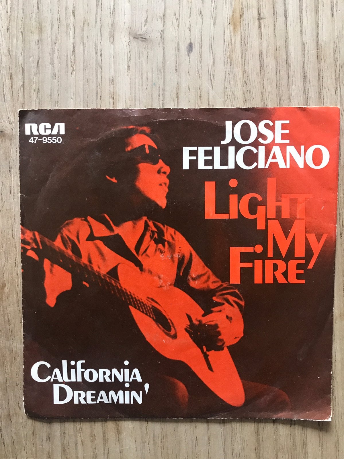 José feliciano / light my fire / California dreamin’, Ophalen of Verzenden, Zo goed als nieuw, Pop
