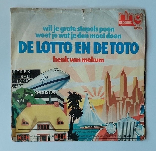 De Lotto En De Toto   Henk van Mokum., Gebruikt, 7 inch, Ophalen of Verzenden, Overige typen