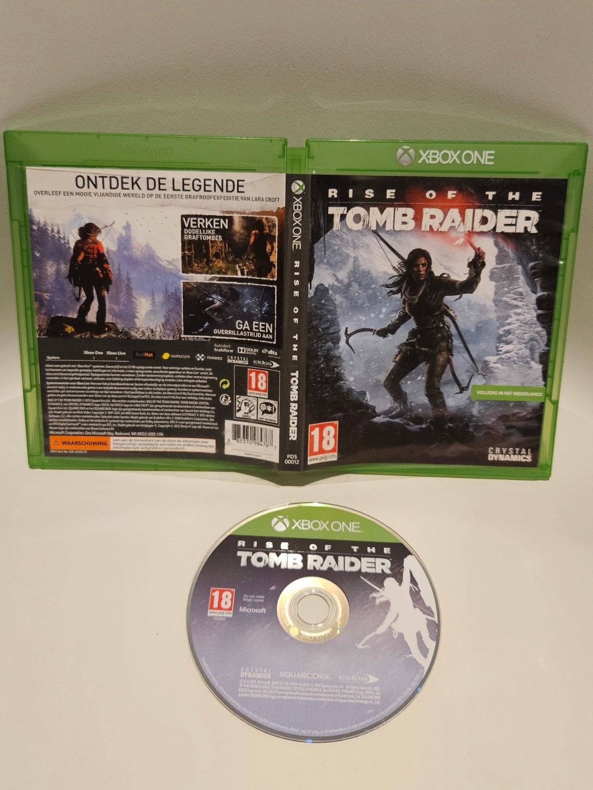 Rise of the Tomb Raider Xbox One, Avontuur en Actie, Vanaf 18 jaar, 1 speler, Ophalen of Verzenden