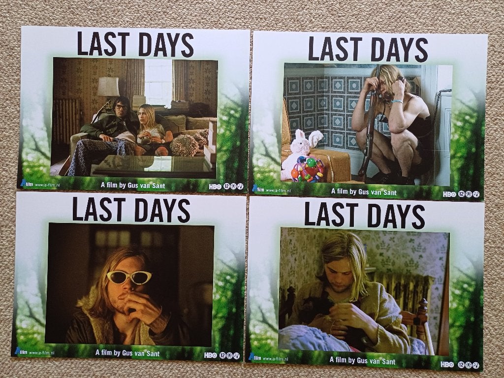 LAST   DAYS   NED.      lobbycard set., Verzenden, Nieuw, A1 t/m A3, Film en Tv
