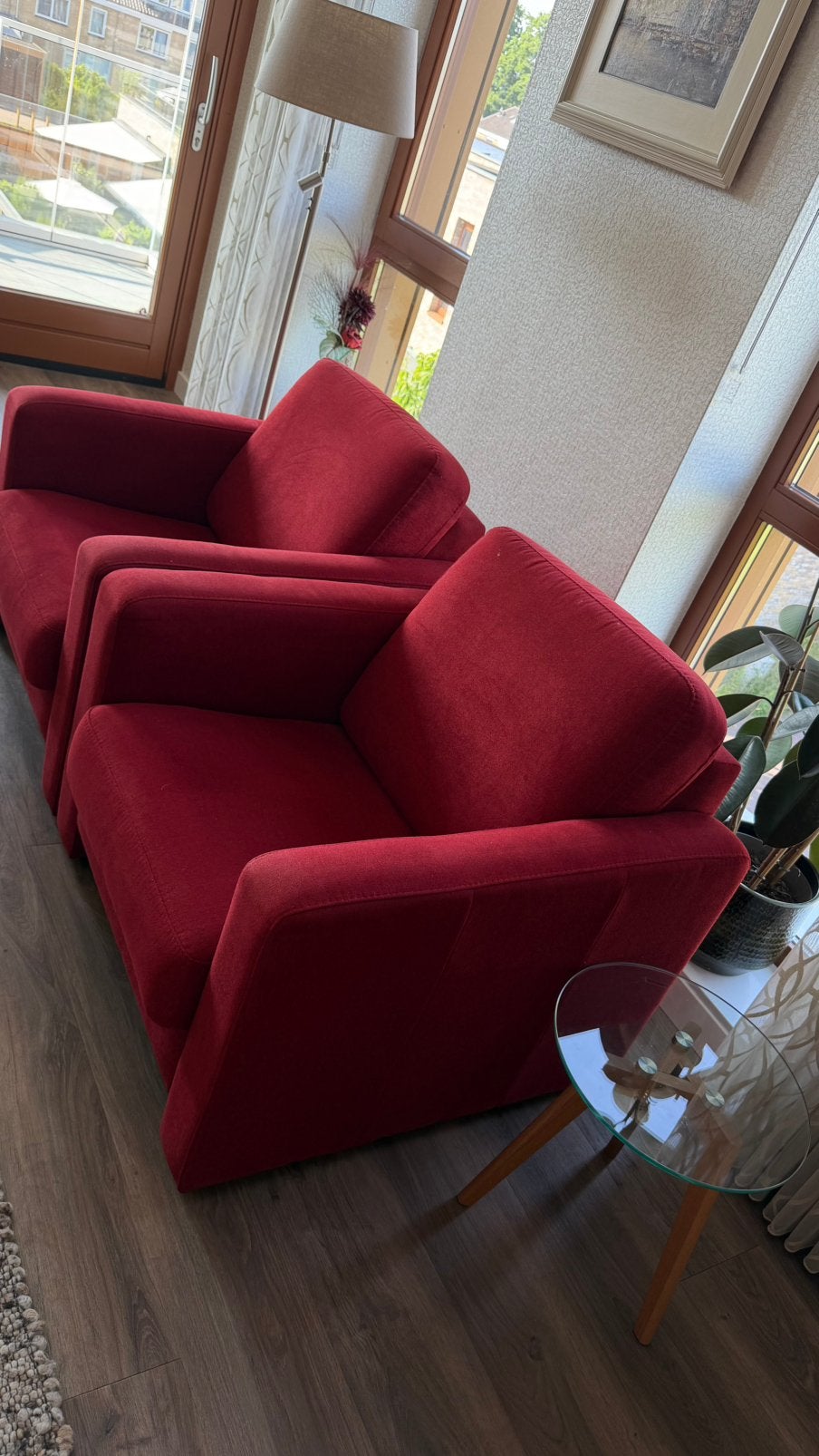 2 mooie stoelen voor weinig, Huis en Inrichting, Banken | Sofa's en Chaises Longues, Ophalen, Eenpersoons, 75 tot 100 cm, Zo goed als nieuw