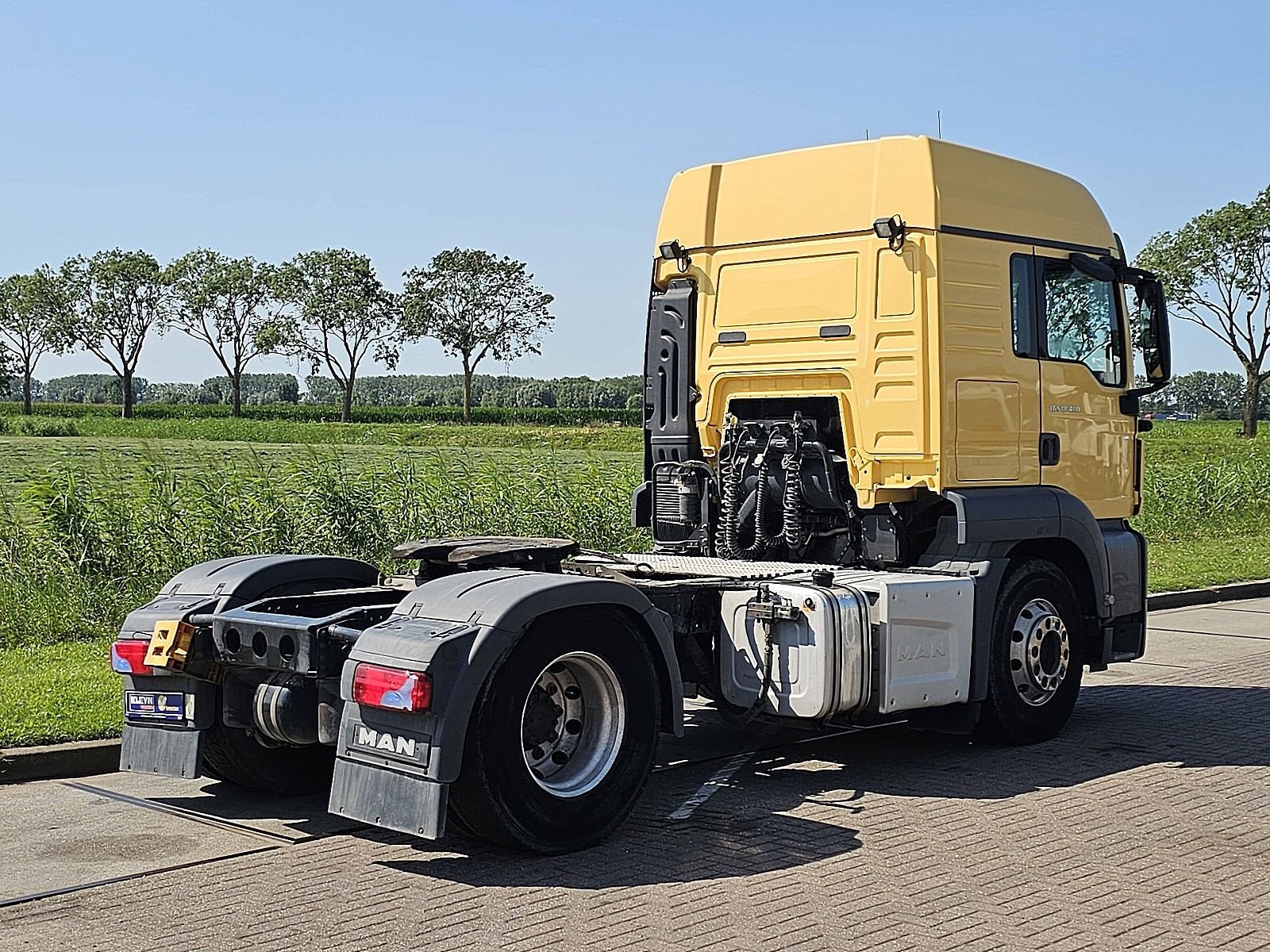 M.A.N. 18.400 TGS, Auto's, Automaat, Euro 6, MAN, Geel