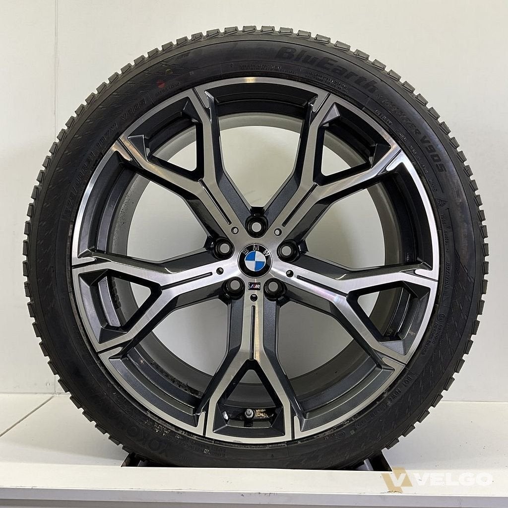 BMW X5 G05 X6 G06 BREEDSET VELGEN + WINTERBANDEN 21 INCH ORI, Gebruikt, -, 275 mm, -