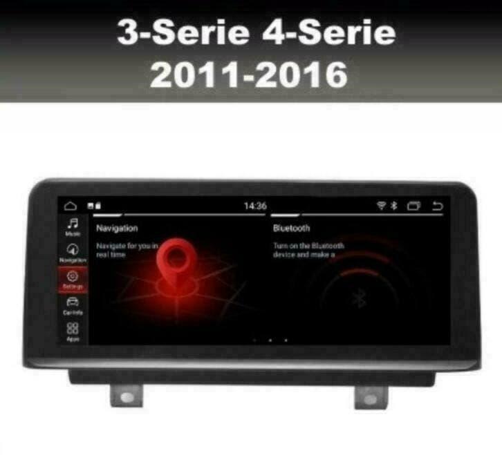 BMW 3serie F30 4serie navigatie android 9 dab+ carplay 64GB, Auto diversen, Autoradio's, Ophalen of Verzenden, Nieuw