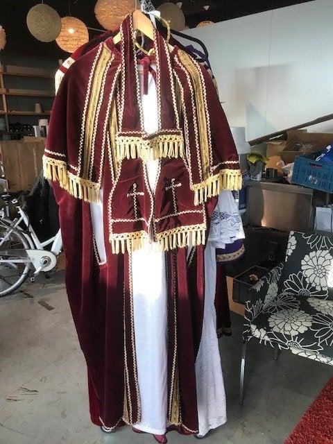 diverse Sinterklaas en pietenpakken, Diversen, Ophalen, Gebruikt