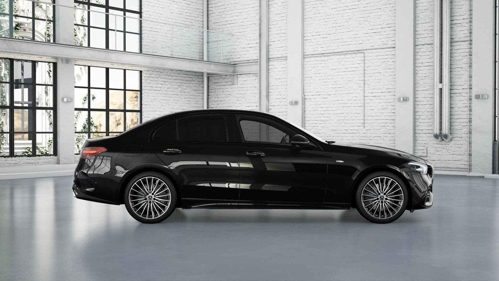 Mercedes-Benz C-klasse 300 de Business Solution AMG | Night, Auto's, Automaat, Achterwielaandrijving, 4 cilinders, Zwart