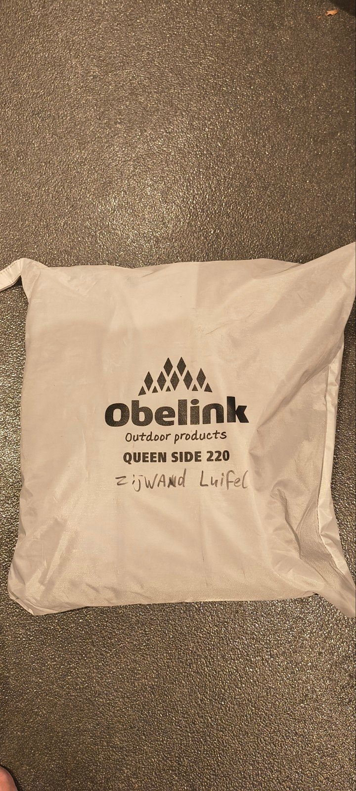 Obelink Queen Side 220 Zijwand Luifel - Zo goed als nieuw, Ophalen, Zo goed als nieuw