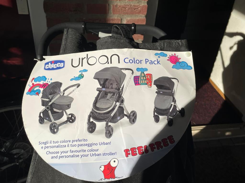 Chicco Urban Color Pack Kinderwagen - Zeer Goede Staat, Kinderen en Baby's, Kinderwagens en Combinaties, Ophalen of Verzenden