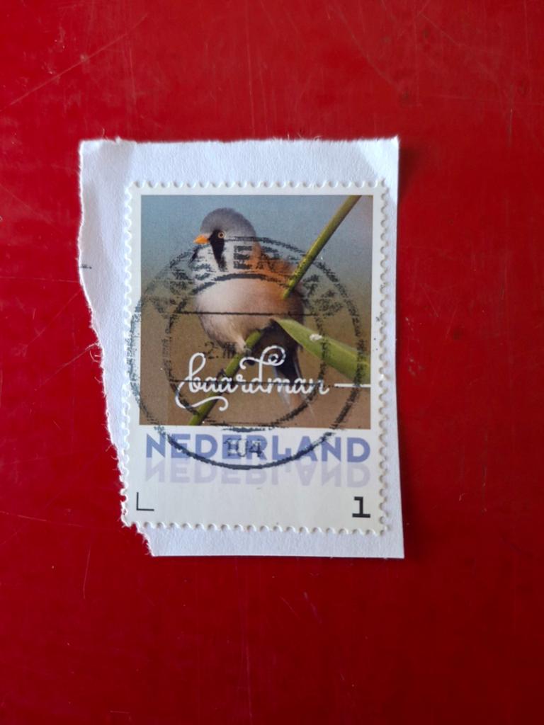 Nederlandse postzegel Baardman - Gestempeld, Ophalen of Verzenden, Na 1940, Gestempeld
