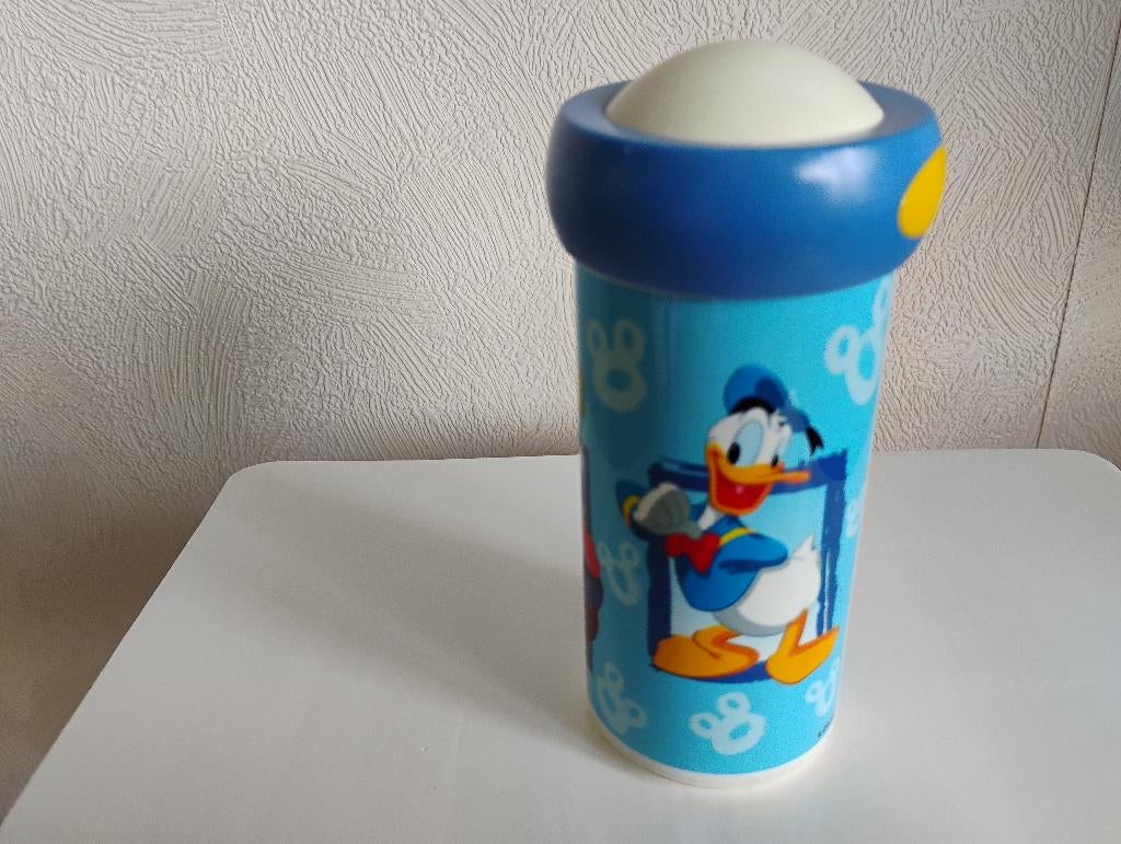 Mepal Schoolbeker Disney Donald, Mickey en Goofy, Ophalen of Verzenden, Zo goed als nieuw