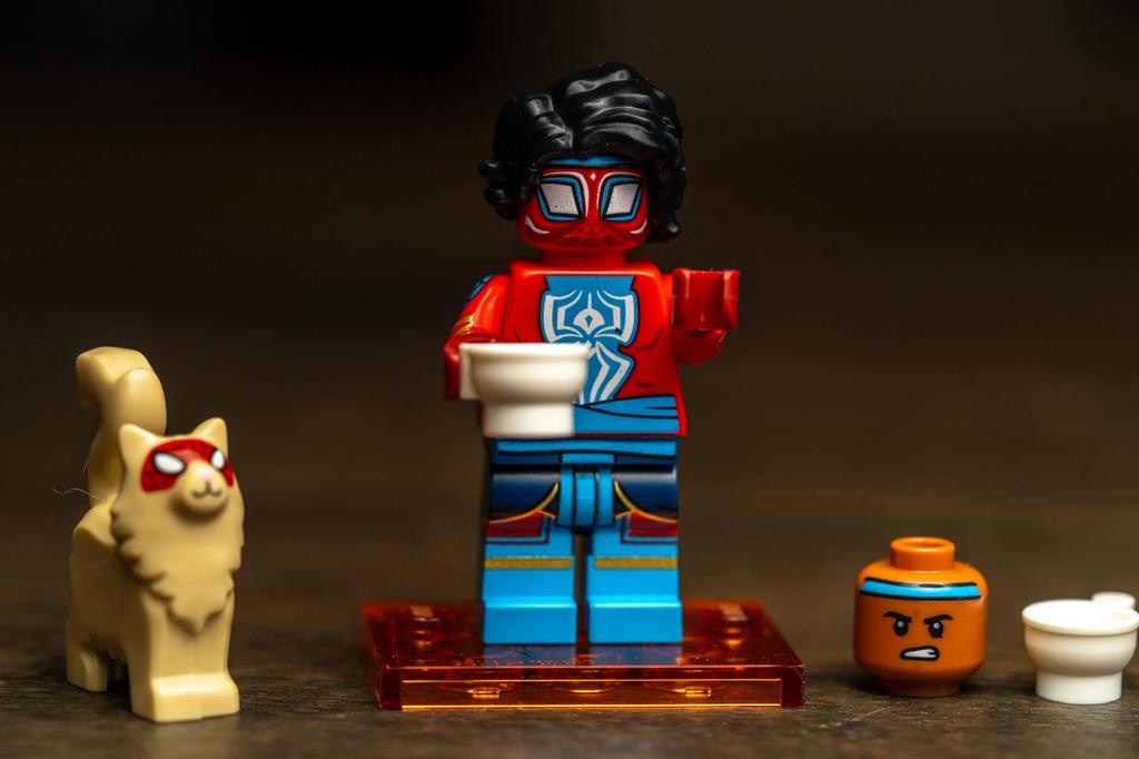 Lego minifigure spiderman verse Pavitr Prabhahakar, Ophalen of Verzenden, Nieuw