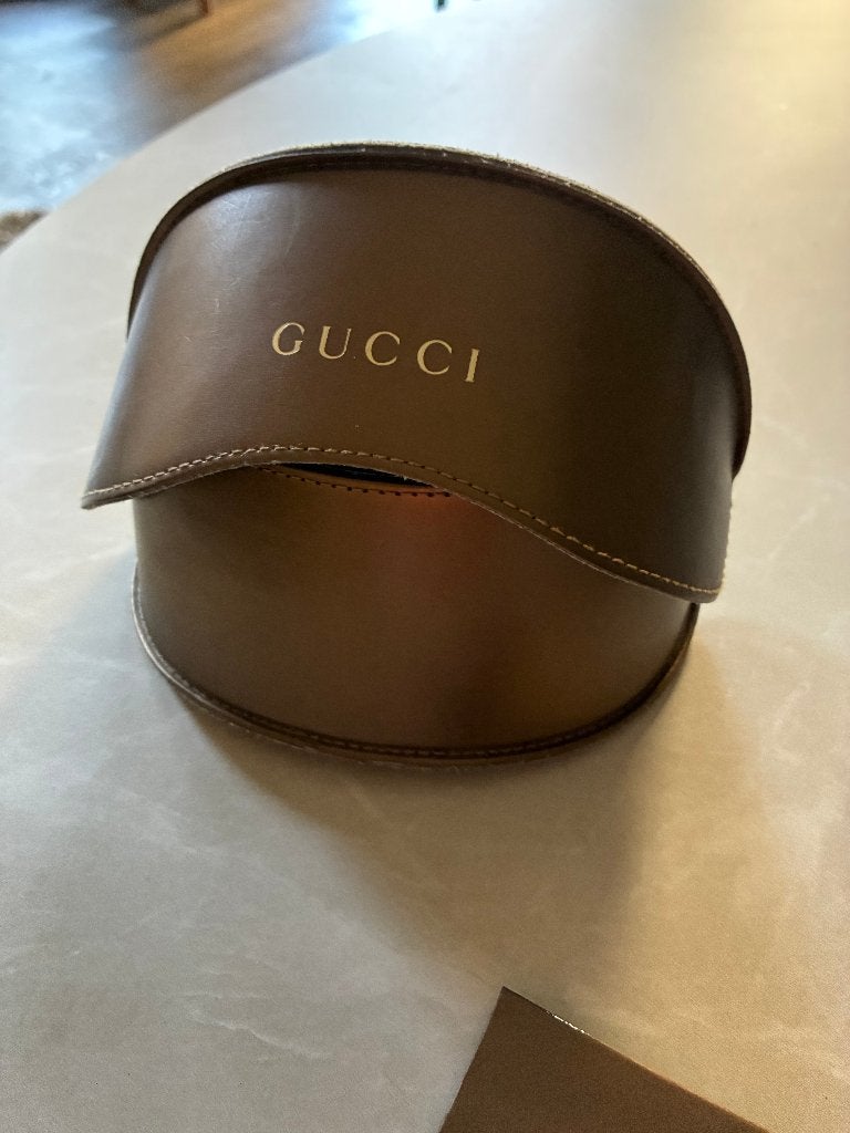 Dames vintage zonnebril Gucci, Gebruikt, Zonnebril, Bruin, Ophalen