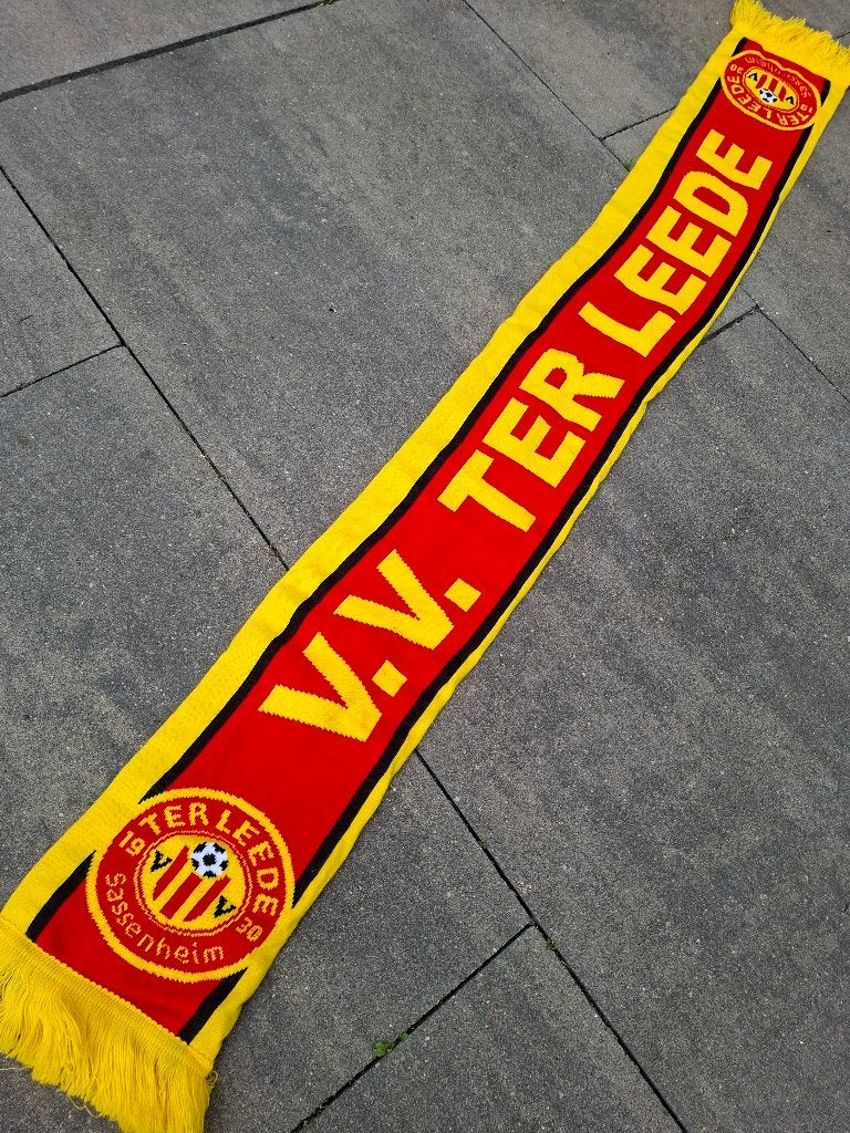 Sjaal vv Ter Leede, Ophalen of Verzenden, Zo goed als nieuw, Buitenlandse clubs, Vaantje of Sjaal