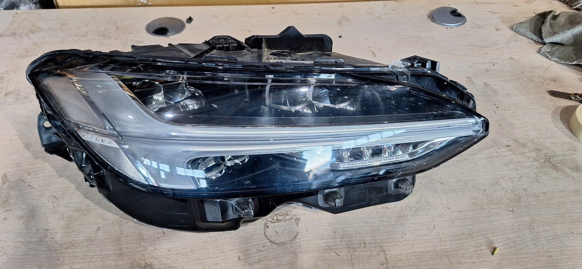 Volvo S90, V90 koplamp, Gebruikt, -, -, Ophalen of Verzenden