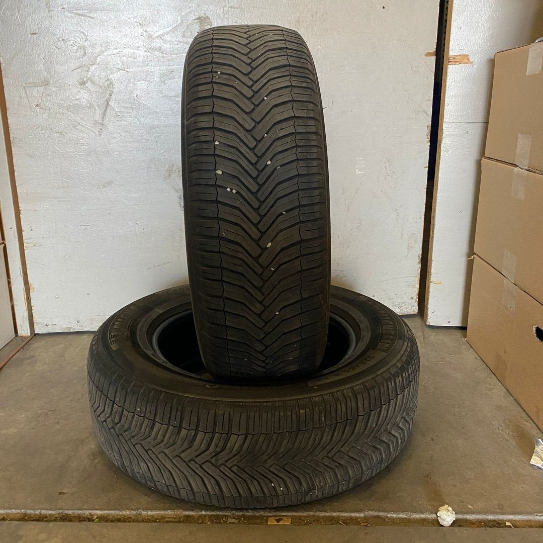225-65-17 106V Michelin CrossClimate SUV Zomer banden - Set, Gebruikt, -, -, Ophalen of Verzenden