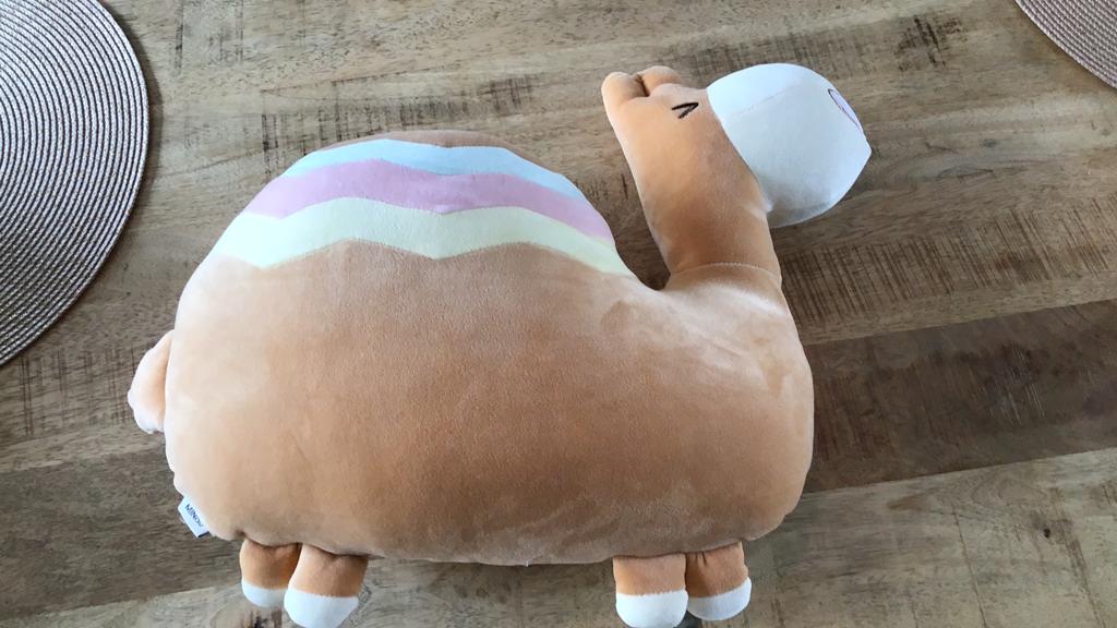 Knuffel Miniso kameel, Overige typen, Ophalen of Verzenden, Zo goed als nieuw, Middelgroot (20 tot 80 cm)