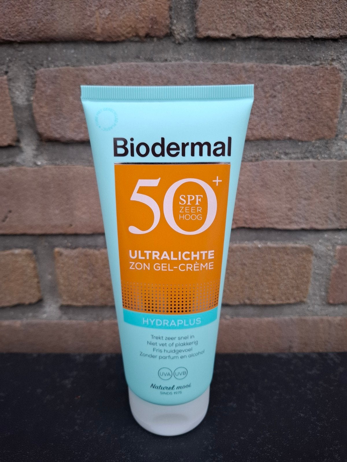 Biodermal Hydraplus ultralichte zon gel-crème SPF50+ -200ml, Ophalen of Verzenden, Nieuw, Zonnebrand of After Sun