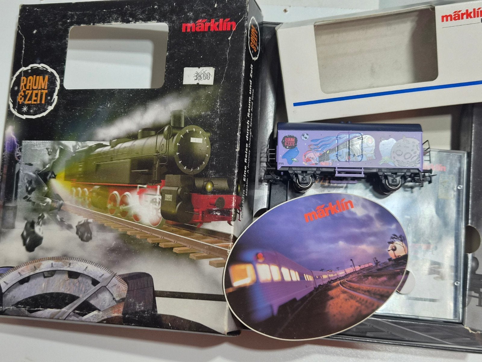 marklin cd en wagon, Ophalen of Verzenden, Wisselstroom, Wagon, Märklin