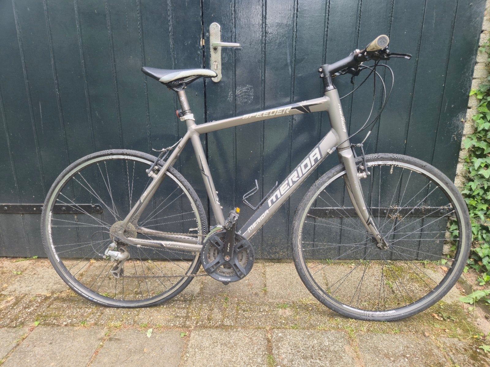 Merida herenfiets, Gebruikt, Velgrem, Meer dan 20 versnellingen, 53 tot 57 cm