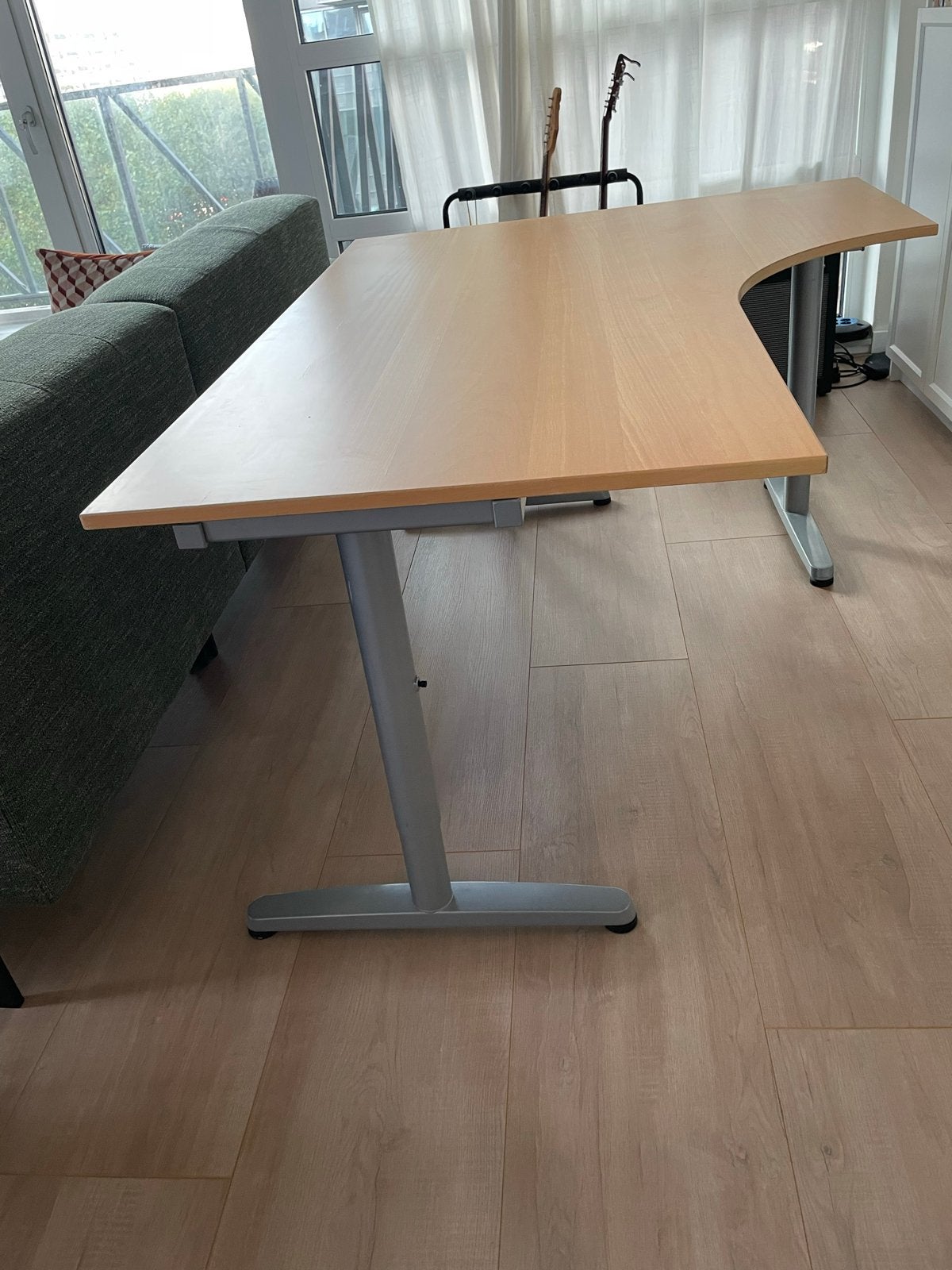 IKEA Galant Hoekbureau 160x120/80cm, Ophalen, Gebruikt, IKEA, Hoekbureau