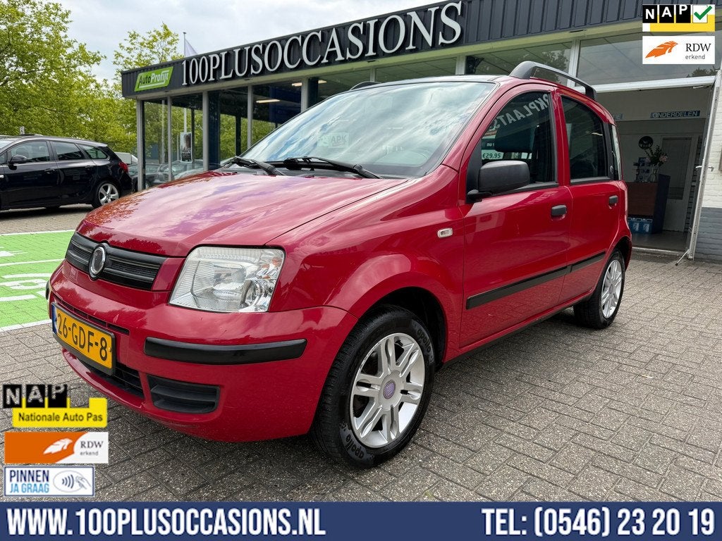 Fiat Panda 1.2 Emotion | Pano | Nwe apk | Nwe distributieset, Auto's, Fiat, Voorwielaandrijving, Gebruikt, Origineel Nederlands