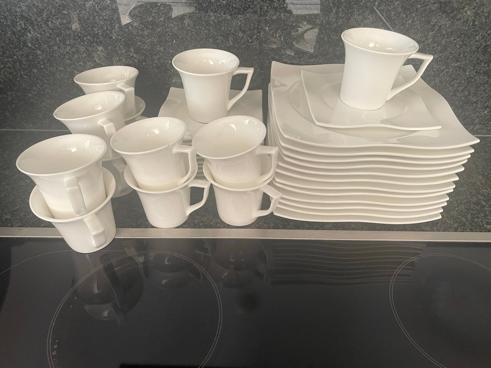 Ritzenhoff & Breker St. Tropez servies - 6 persoons, Ophalen, Zo goed als nieuw, Effen, Porselein