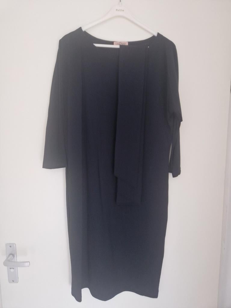 La Dress Caroline jurk zwart maat M, Maat 38/40 (M), Zwart, La Dress, Ophalen of Verzenden