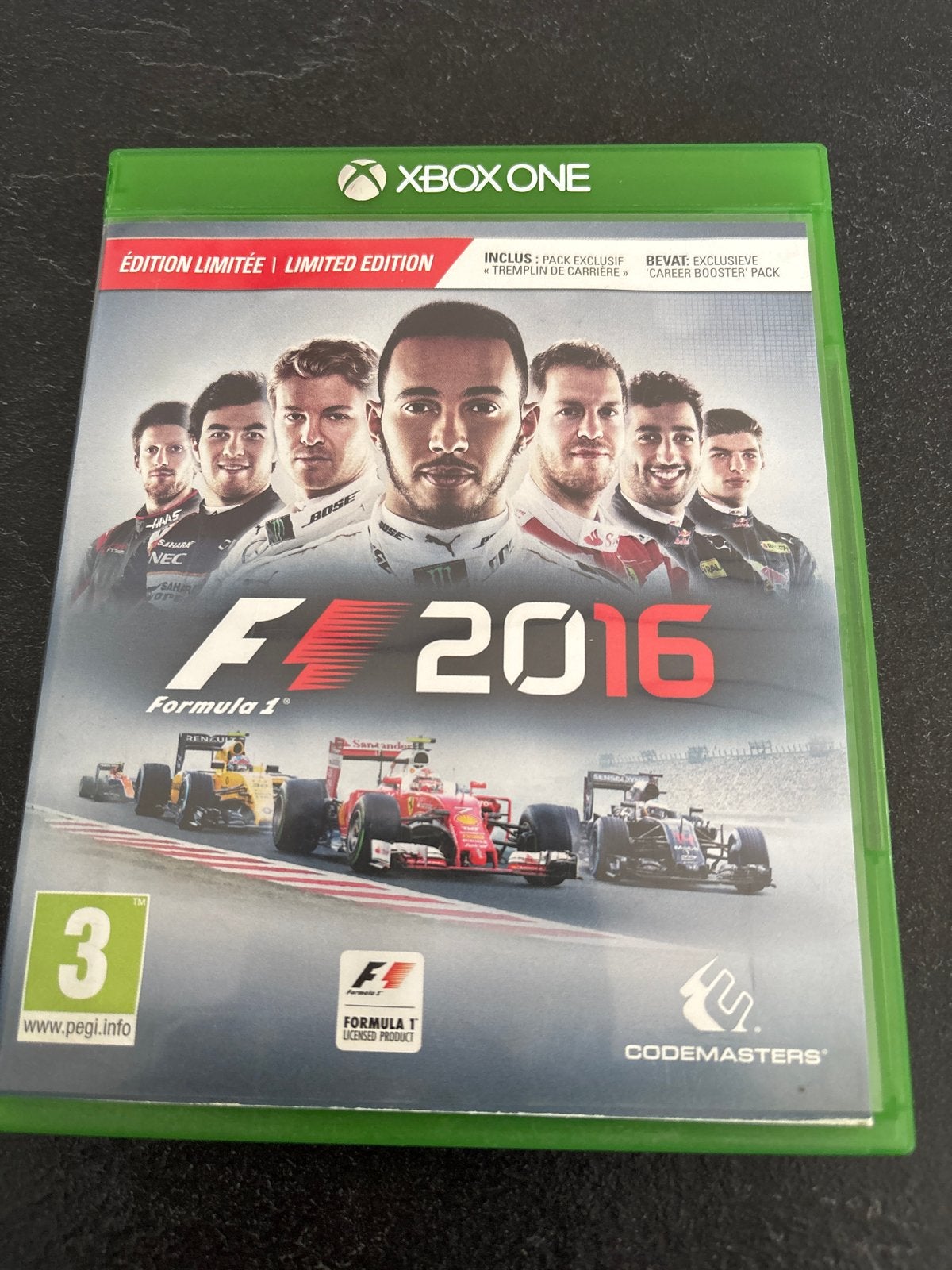 F1 2016 Limited Edition Xbox One racegame, Racen en Vliegen, Eén computer, Ophalen of Verzenden, Zo goed als nieuw