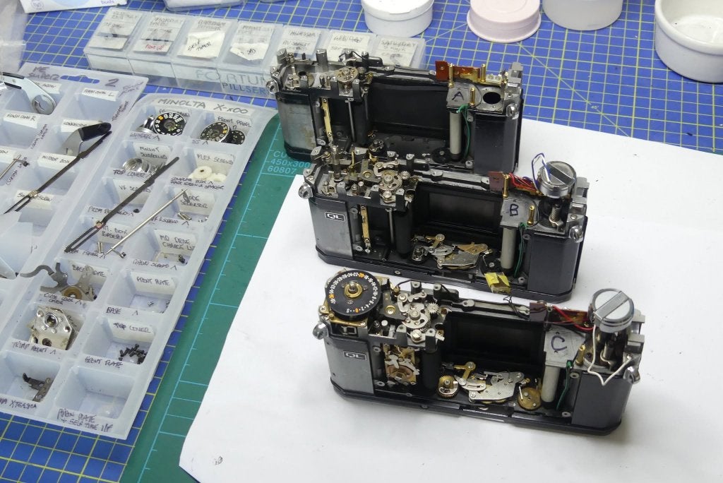 Analog Camera & Lens CLA & Reparatie, Ophalen, Spiegelreflex, Canon