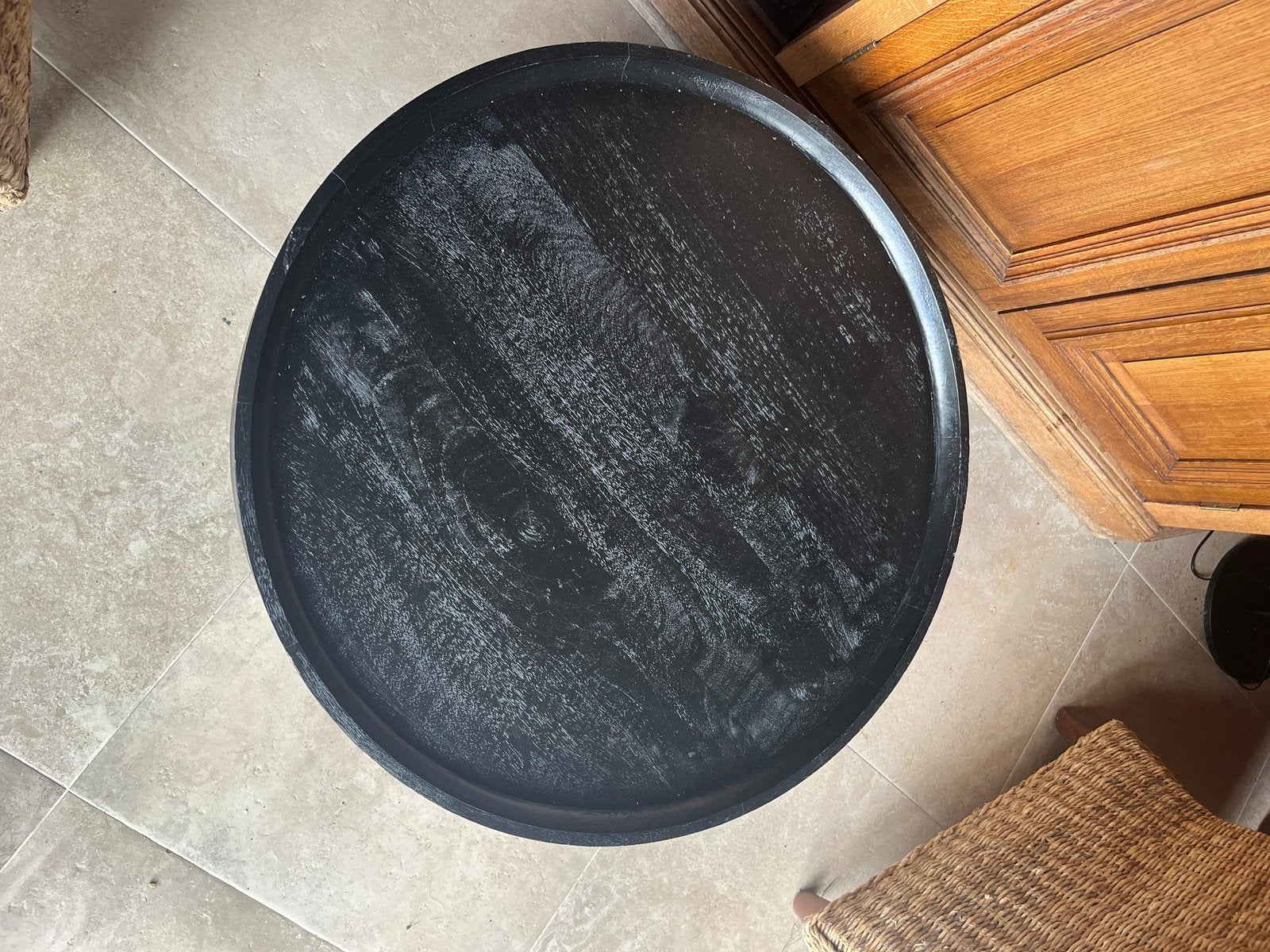 Koffietafel coffeetable bijzettafel, Gebruikt, Rond, 5 – 50, 50 tot 100 cm