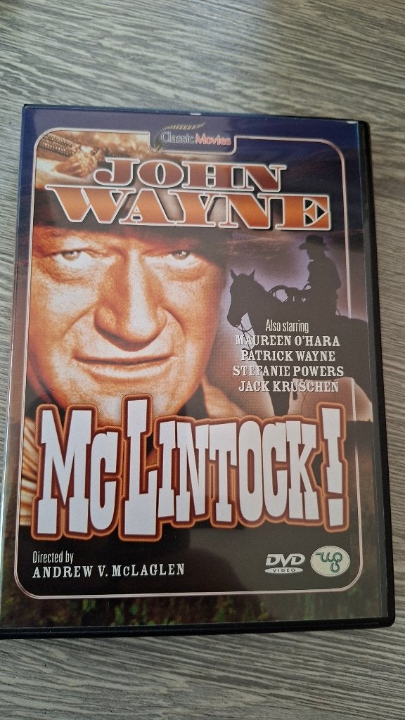 McLintock western dvd met John Wayne, Engels, Nederlands, Ophalen of Verzenden, Zo goed als nieuw