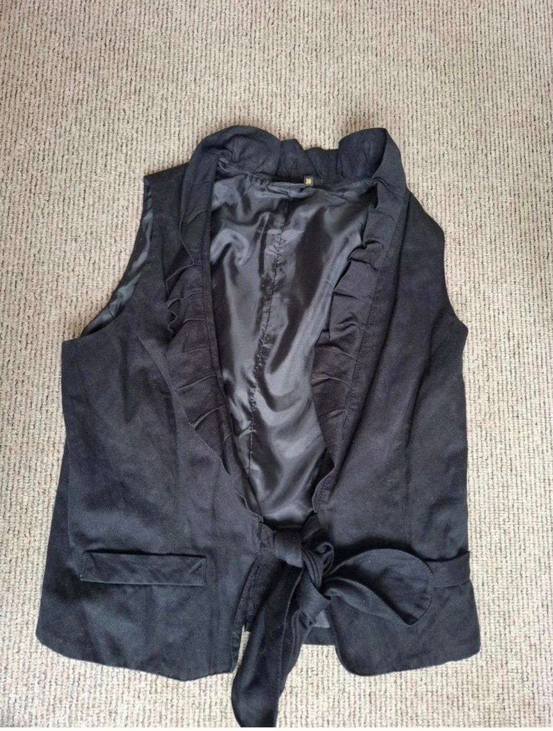 dames gilet maat M (38), Maat 38/40 (M), Zwart, Ophalen of Verzenden, Zo goed als nieuw