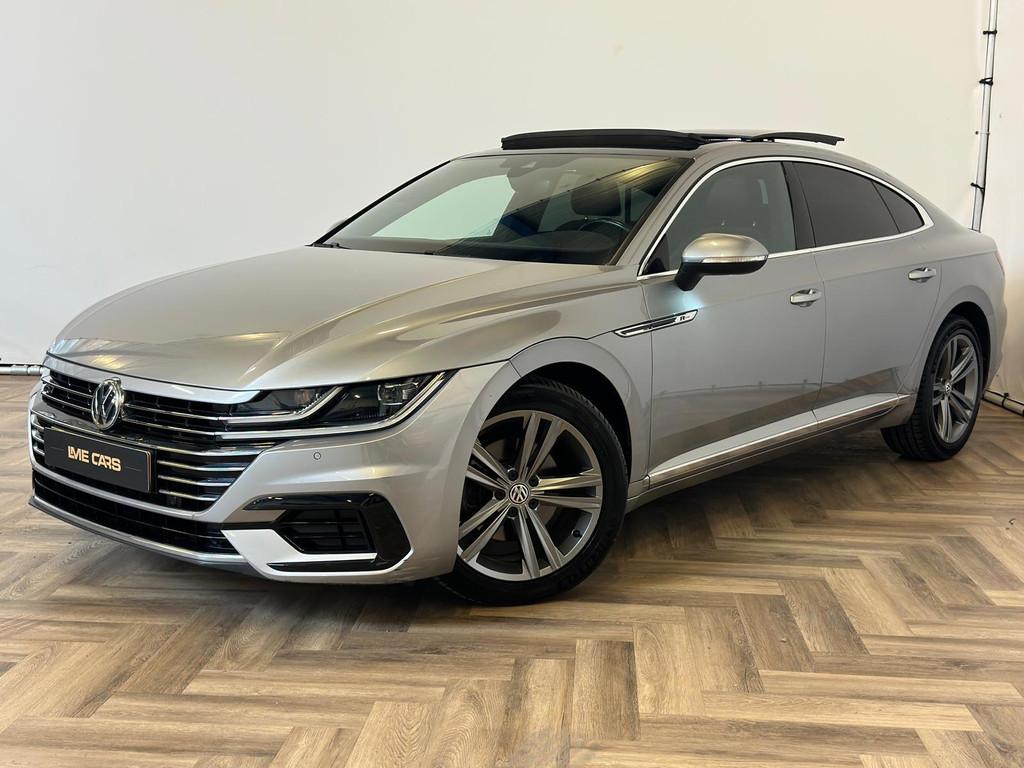 Volkswagen Arteon 2.0 TSI Business R|PANO|R-LINE|SFEER|INRUI, Arteon, 1984 cc, Leder en Stof, Automatische klimaatregeling