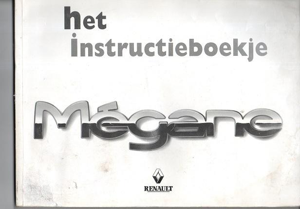 instrukteboekje renault megane 1998, Verzenden