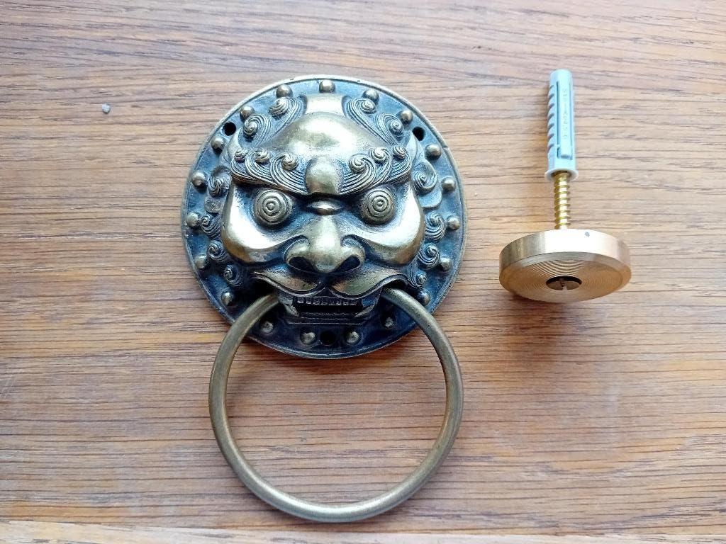 Deurklopper uit mongolië, Antiek en Kunst, Antiek | Koper en Brons, Ophalen of Verzenden, Koper