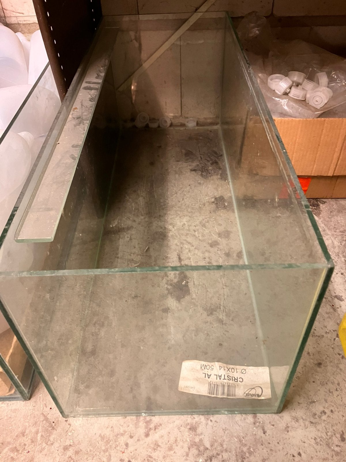 Aquarium 80 x 30 cm, Ophalen, Zo goed als nieuw, Leeg aquarium