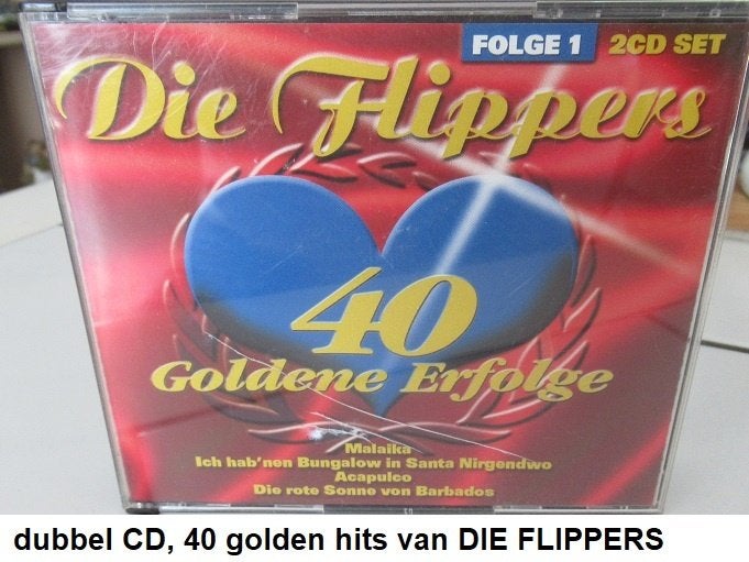 DIE FLIPPERS, dubbel CD, nieuw staat, Ophalen of Verzenden, Zo goed als nieuw