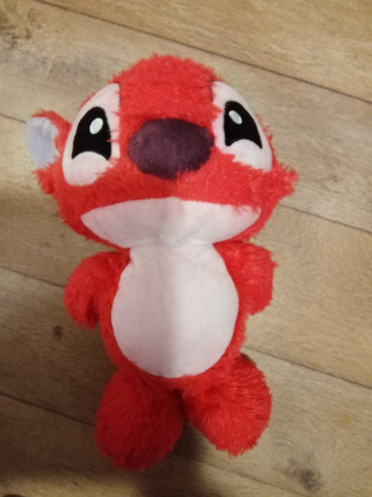 Leroy van Stitch maat 25cm kleur peers rood roze zwart wit, Ophalen of Verzenden, Zo goed als nieuw, Overige typen