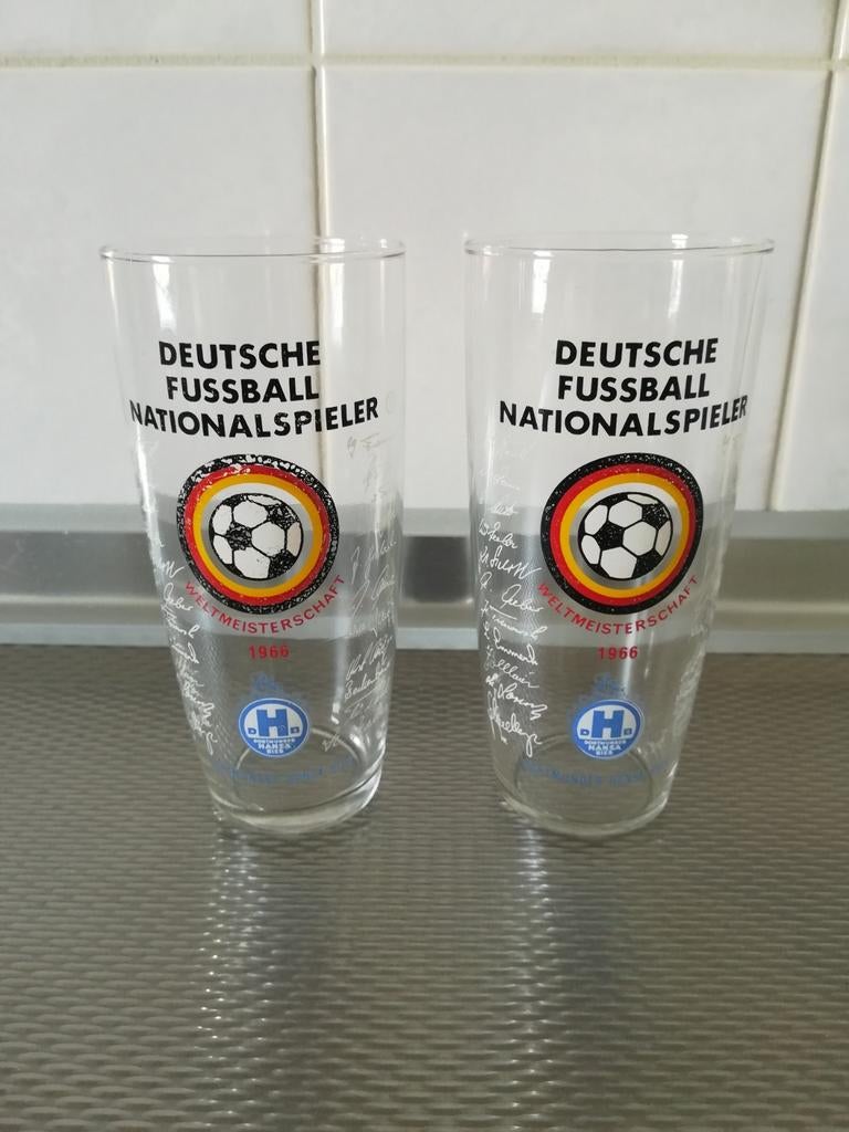 Dortmunder hansa bierglazen, Ophalen of Verzenden, Zo goed als nieuw, Buitenlandse clubs, Overige typen