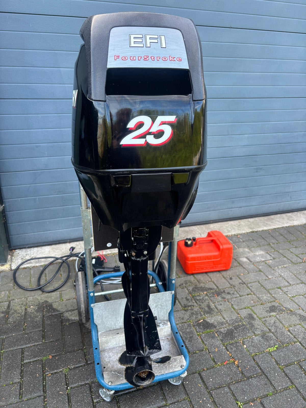 Mercury 25pk Efi langstaart 4 takt bouwjaar 2012  El start, Ophalen, 10 tot 30 pk, Gebruikt, Met afstandsbediening