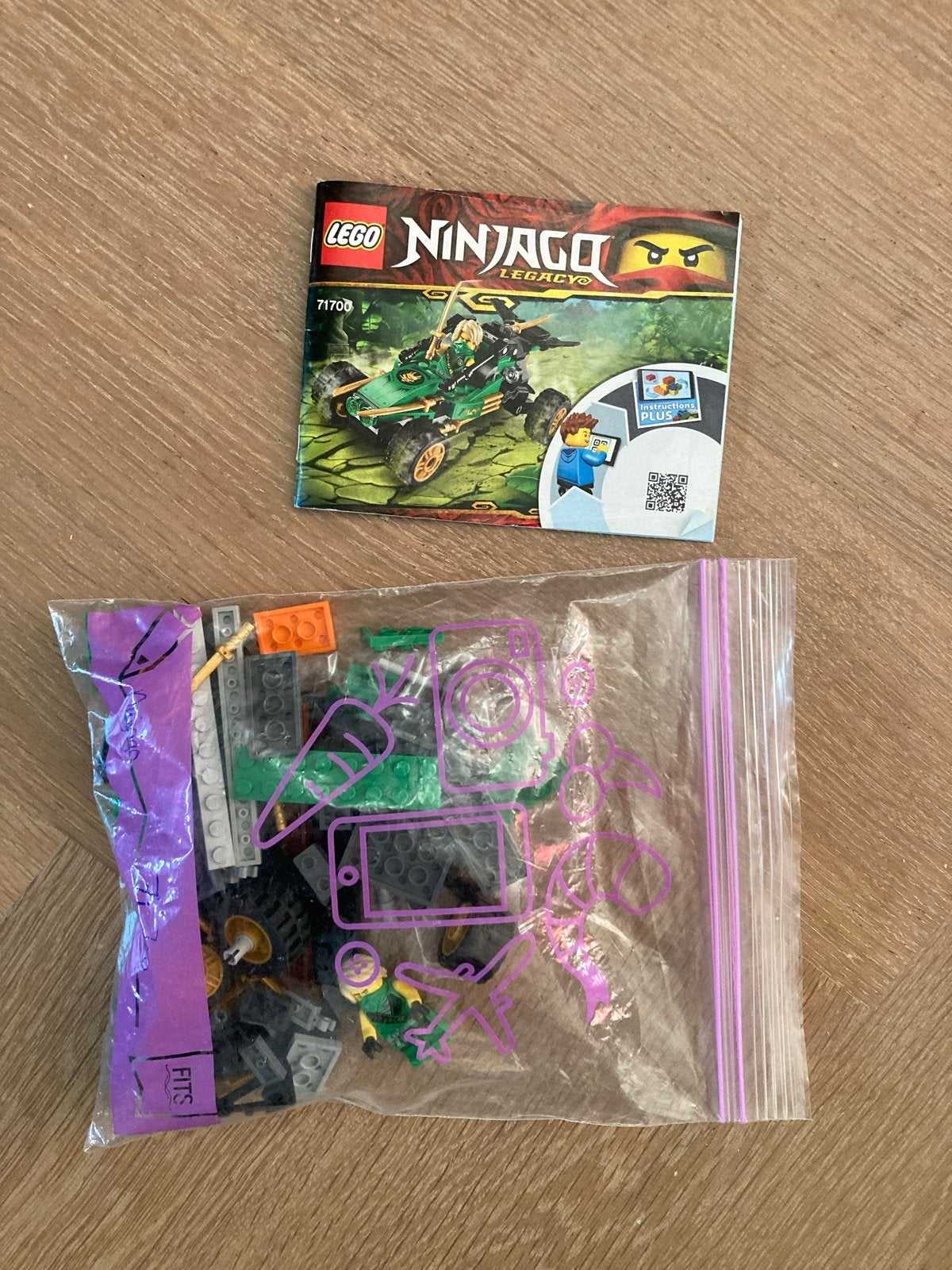 Lego Ninjago Legacy 71700 Jungle Raider met minifiguur, Ophalen, Gebruikt, Lego, Compleet