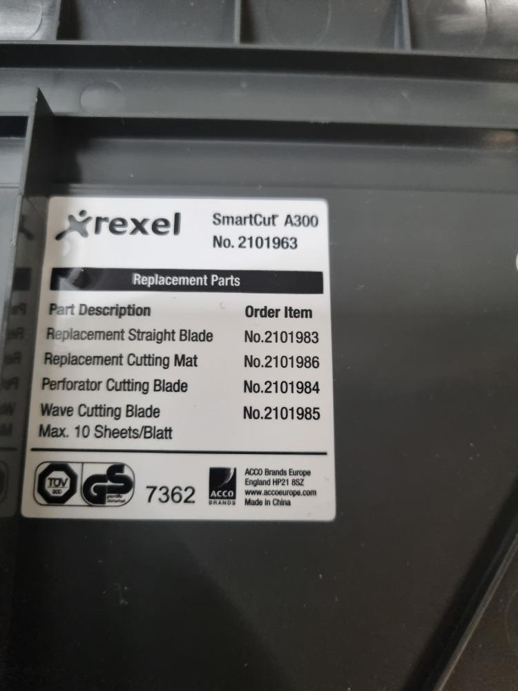 rolsnijmachine rexel smartcut a300, Diversen, Ophalen of Verzenden, 'T Olde Gre-j, Info@toldegrej.nl, Endepoelstraat 20f Didam