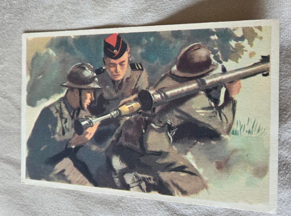 Tweede Wereldoorlog - Bewapening - Bazooka, Verzenden, 1940 tot 1960, Ongelopen, Overige thema's