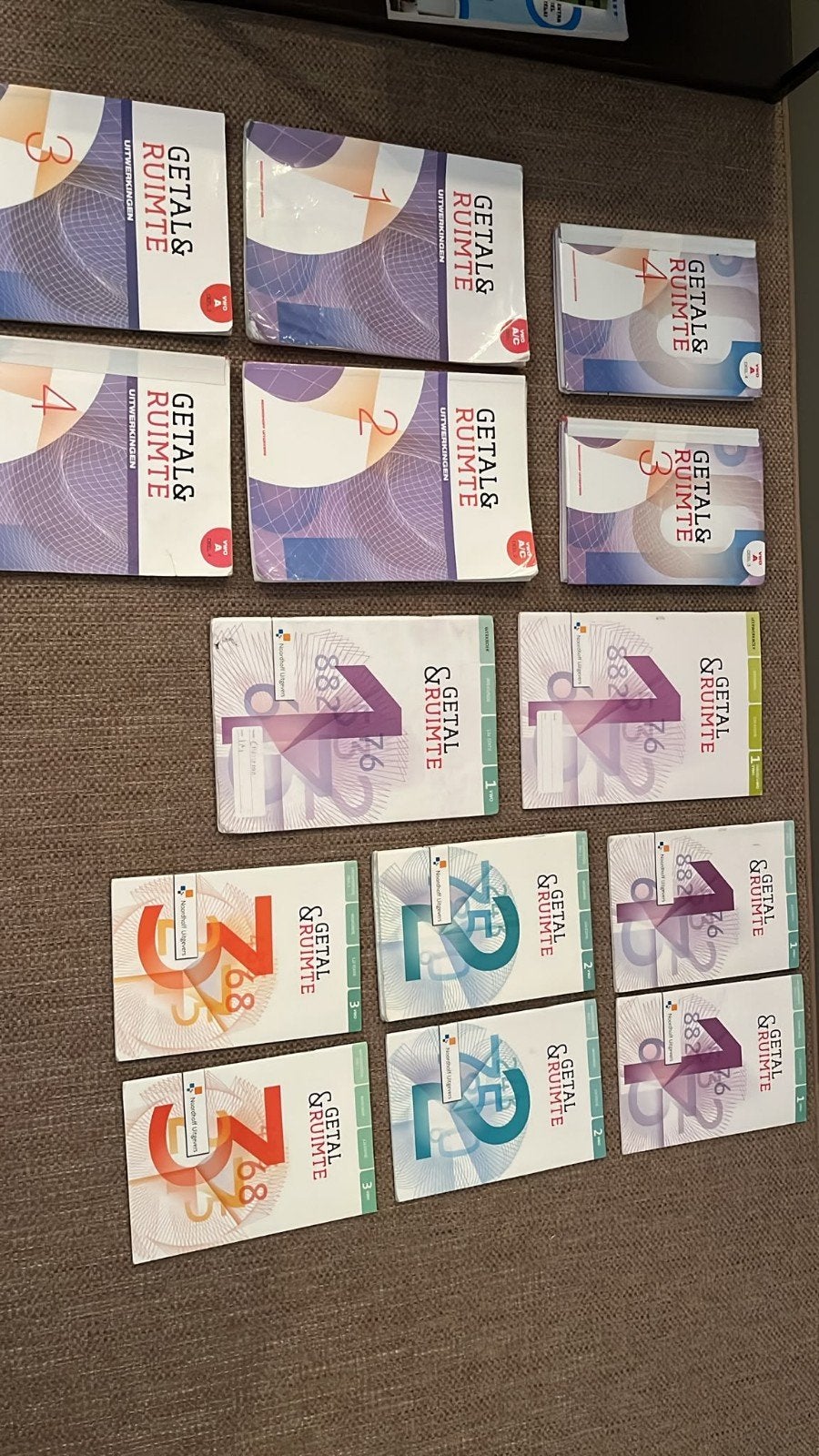 Getal & Ruimte Wiskunde Boeken (diverse niveaus), Boeken, Ophalen, Gelezen, Overige niveaus, Wiskunde A