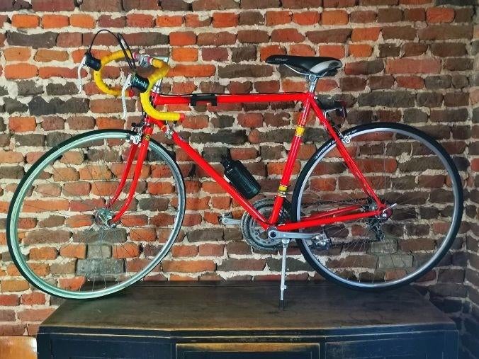 Vintage T.I. Raleigh racefiets, Ophalen