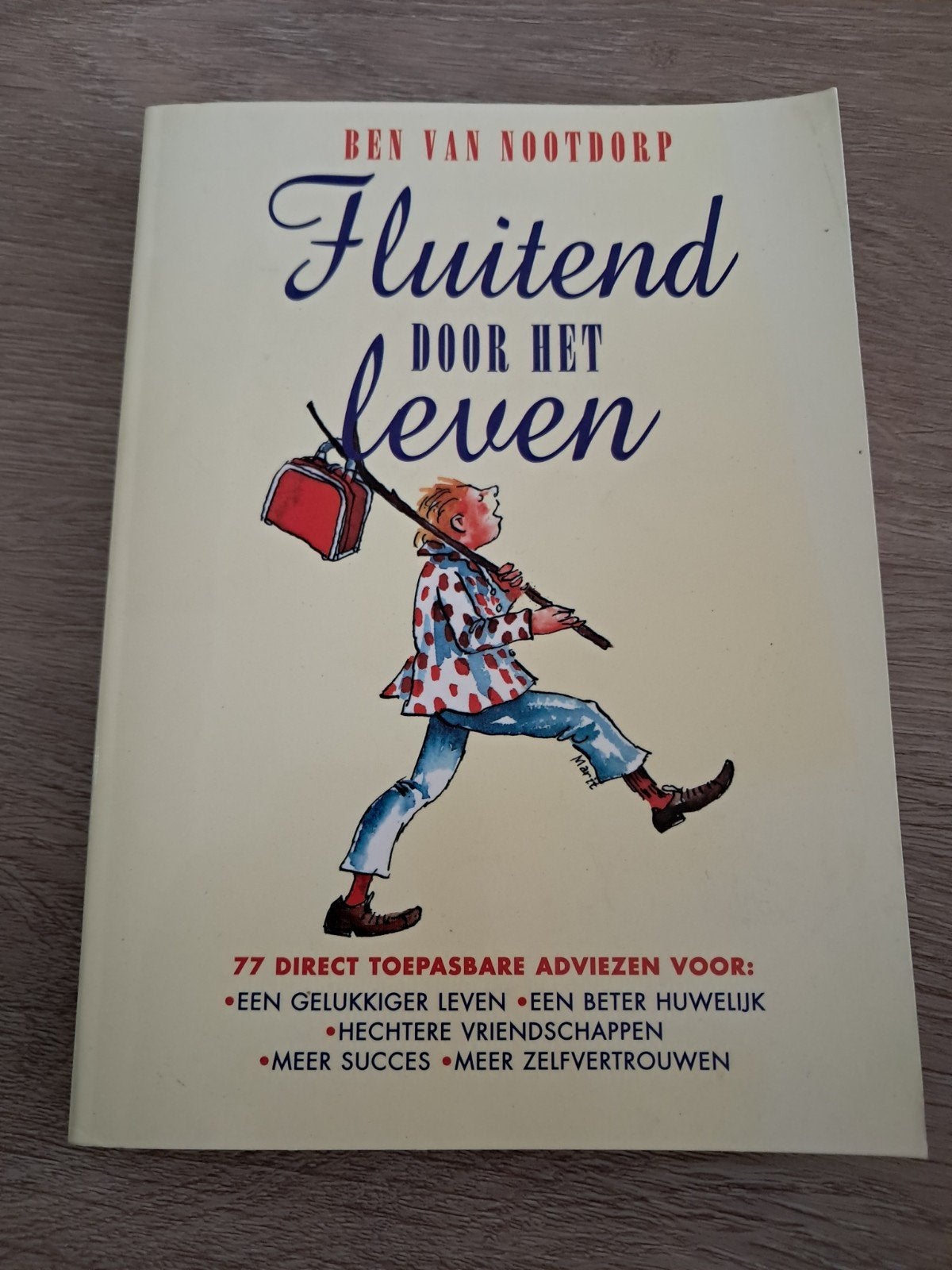 X7 Fluitend door het leven - Ben van Nootdorp, Ophalen of Verzenden, Gelezen, Ben van Nootdorp