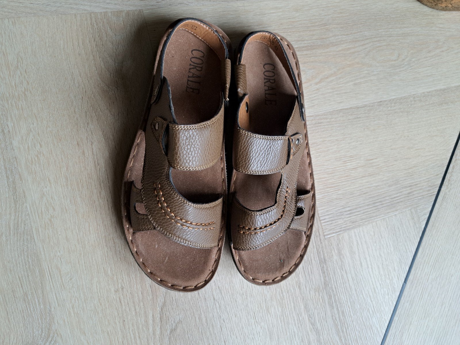 HEREN ZOMER SCHOENEN NIEUW MAAT 43, Ophalen of Verzenden, Nieuw, Bruin