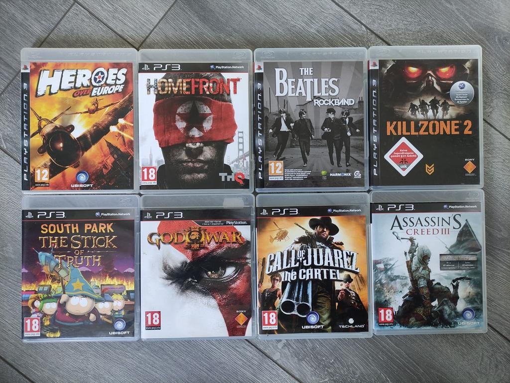 Playstation 3 games, vanaf €1,50 per stuk, Ophalen of Verzenden, Zo goed als nieuw