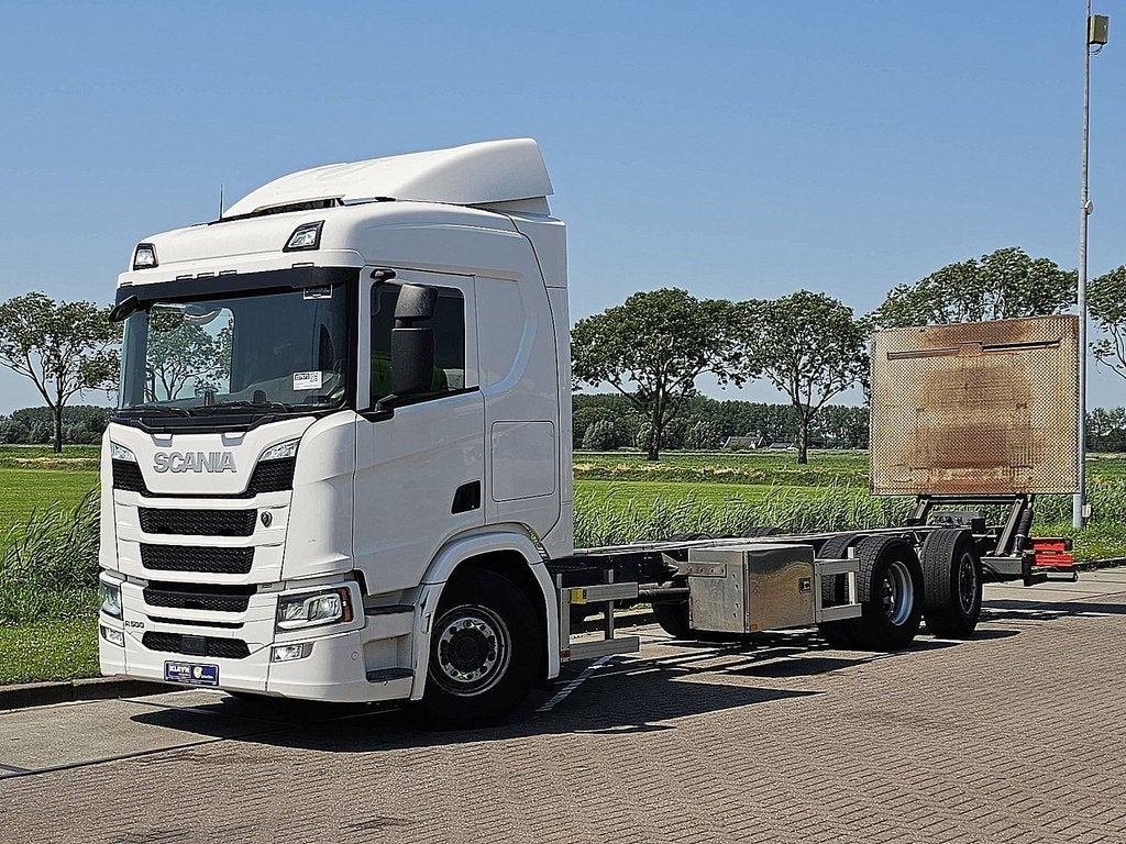 SCANIA R500 6x2*4 retarder wb555, Automaat, Euro 6, Scania, Wit